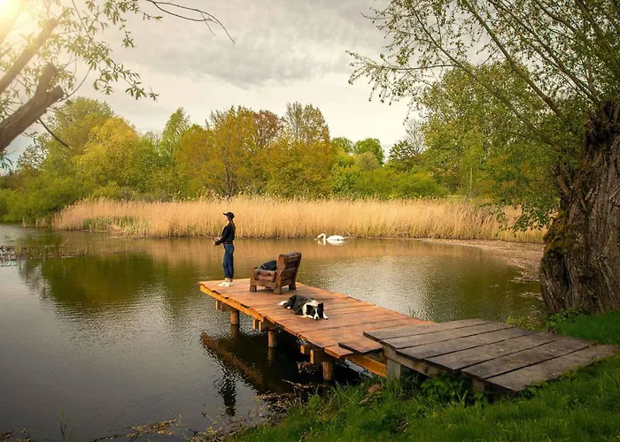 度假居 Dworek Krola Stanislawa - Malinowy *